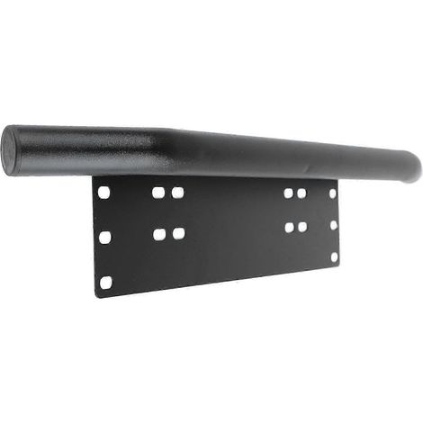 Barre lumineuse de plaque d'immatriculation en alliage d'aluminium noir, 60 x 12 x 9 cm, support de phare de travail compatible avec les véhicules tout-terrain. Qualité supérieure. WHBYV (1/4)