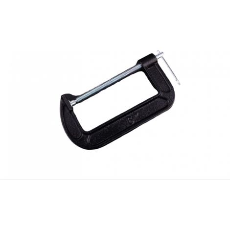 Lot de 1 Serre-Joint en G Robuste 150mm pour Travail du Bois, Soudage, Réparation Automobile, Forte Ouverture 15,2cm (1/5)