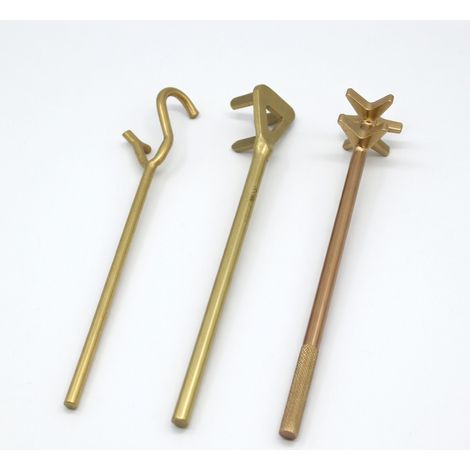 Chiave antiscintilla per valvole 500 mm manico piatto bronzo al berillio (1/5)