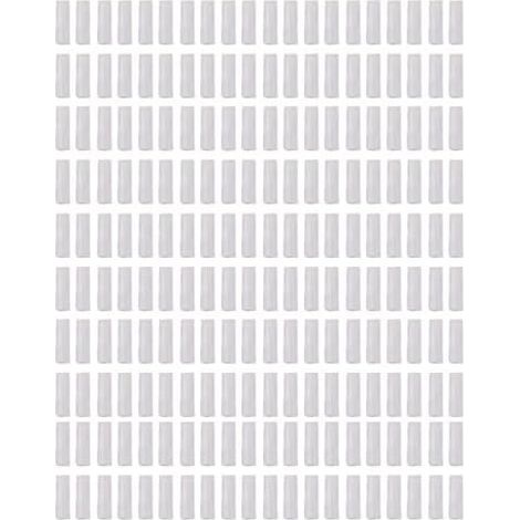 Packung mit 200 Silikon-Veredelungsschläuchen (3 bis 10 mm) – Schutzset für flexible Schläuche für Gemüse, Obst, Blumen, Gartenbau, Landwirtschaft und Gartenbau (1/5)