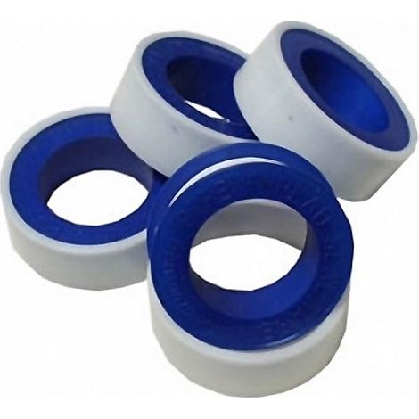 unecol cinta teflon ptfe rollo  12 mm x 12 m x 0.075 mm  008438 (caja 10 unidades)