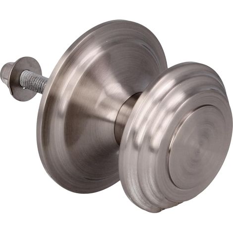 AMIG Bouton de porte d´entrée 13 Ø76 mm Laiton Chromé mat (1/5)