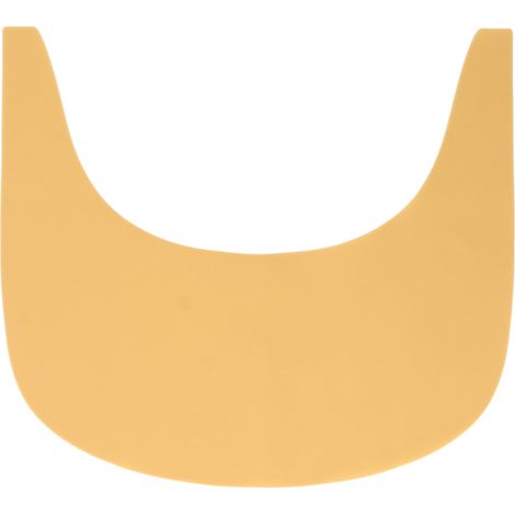 Tapis de table silicone bébé, antidérapant, isolant thermique, pour tout-petits, usage restaurant et maison, jaune (1/5)
