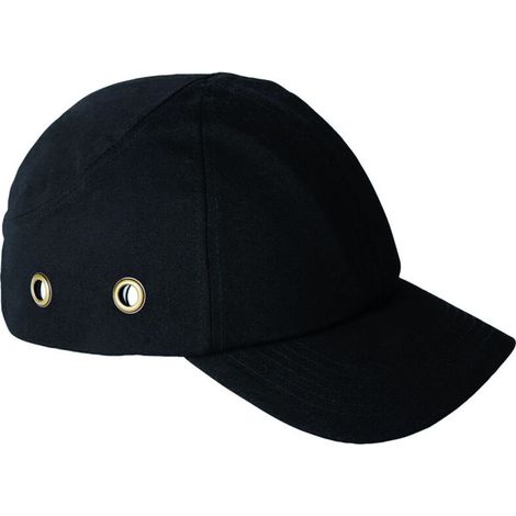 Casquette anti-heurt norme EN 812 – Coque ABS – Tissu coton – Réglage scratch 54-59 cm – Confort en milieu industriel – (1/5)