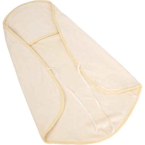 Peignoir pour animaux — Microfibre, séchage rapide et absorbant, serviette de bain à capuche