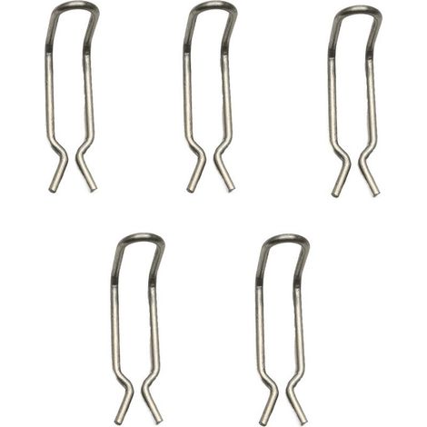 Satz mit 5 kurzen Federclips aus Edelstahl 304 für Kärcher K-Serie (1/5)