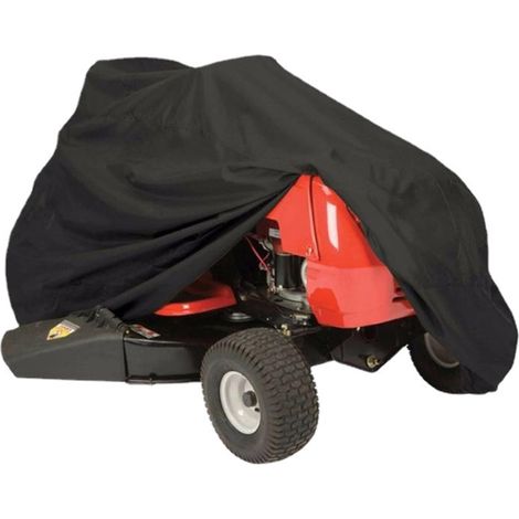 Housse imperméable pour tondeuse autoportée, robuste et adaptée aux plateaux de coupe jusqu'à 140 cm (55 pouces). (1/5)