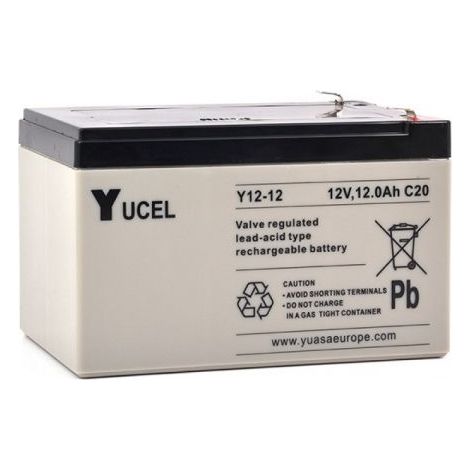 Yucel Batteria al piombo ricaricabile 12V 12Ah - Y12-12