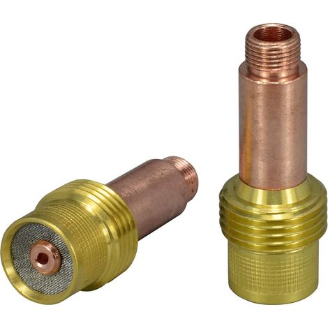 Corps de Collet pour Diffuseur de Gaz TIG Grand Diamètre 45V26 2.4mm Orifice pour QQ300 PTA DB SR WP 17 18 26 Torche de Soudage TIG 2pcs (1/5)
