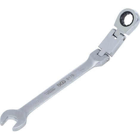 BGS Clés mixtes à cliquet à double articulation pliable 15 mm (1/5)
