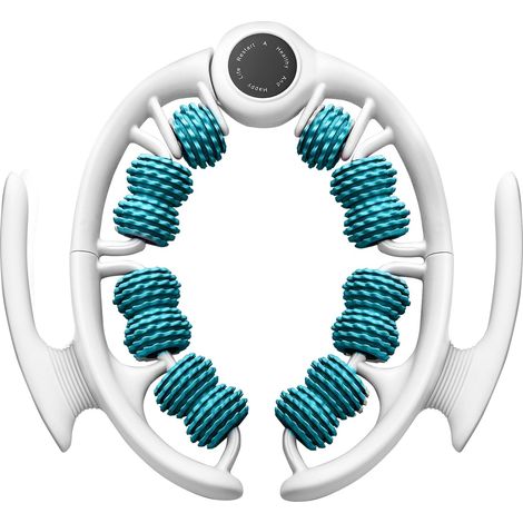 Rouleau de massage annulaire en silicone pour mollets fins, accessoire d'entraînement pour le yoga et le fitness, en forme d'anneau (1/5)