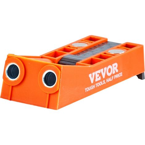 Kit de gabarits pour trous de poche 56 pièces avec serre-joint 22,9 cm, foret, clé et vis pour menuiserie DIY. (1/5)