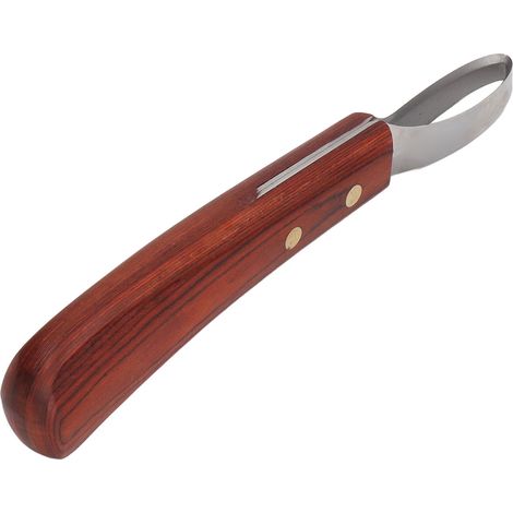 Lot de 5 couteaux annulaires haute qualité pour parage du sabot, outil de maréchalerie pour chevaux et bovins (1/5)