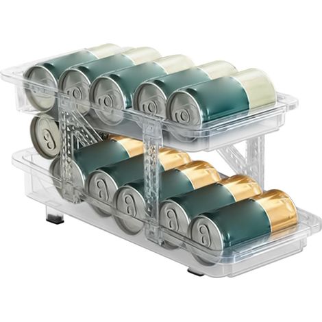 Organisateur De Canettes Porte-Bouteilles Extensible - (1/5)