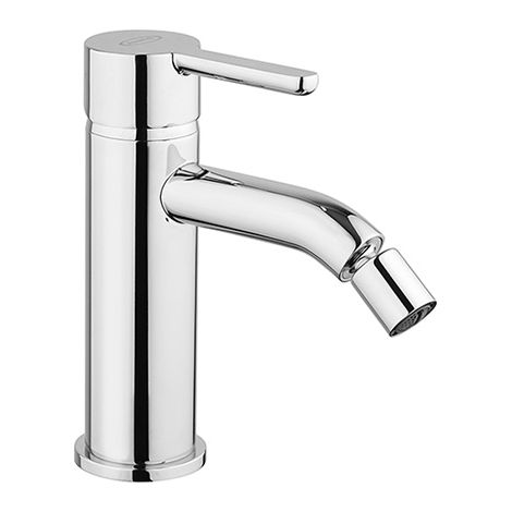 Miscelatore bidet Jacuzzi rubinetteria Sunset ottone cromato per piletta click clack 0SU00092JA01