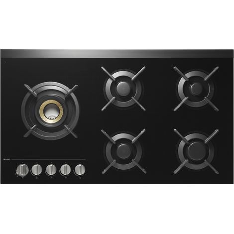 Asko HG 1935 AB - Piano Cottura a Gas in Vetroceramica, 5 Fuochi, 90 cm (1/2)
