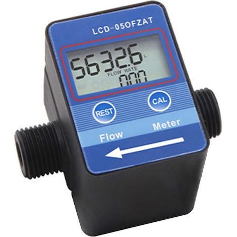 Débitmètre numérique pour turbines, débitmètre pour carburants pétroliers, débitmètre pour pompes diesel, compteur de débit pour conduites de diesel (1/5)