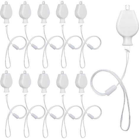 Set of 10 warm white LED lanterns, battery-operated paper string lights, for party decorations, Christmas decorations, weddings, Halloween (1/5)