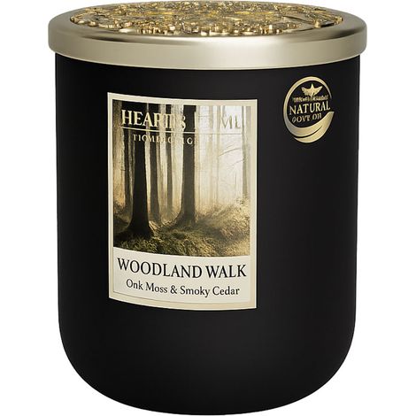 Grande bougie à la cire de soja balade en forêt