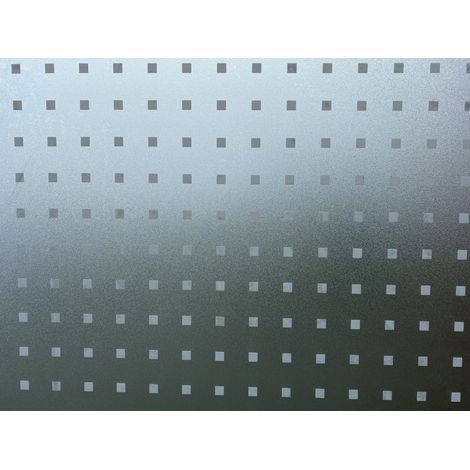 Novotex Film Vitrostatique pour Vitrage Horizon - Motif Gaufré Imprimé – 45cm x 2m (1/4)