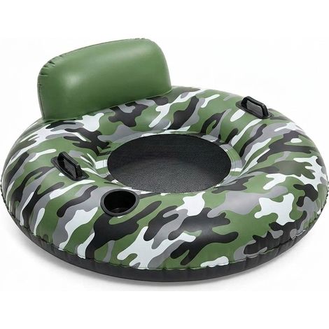 Poltrona Galleggiante Gonfiabile Rugged Rider Mare Piscina Ø 135 cm