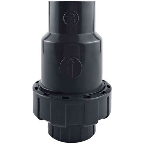 Clapet anti-retour à bille 32 mm clapet anti-retour d'eau en pvc clapet anti-retour vanne de piscine (diamètre intérieur 32mm)
