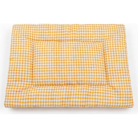 Coussin de sommeil pour animaux jaune S-35 (1/5)