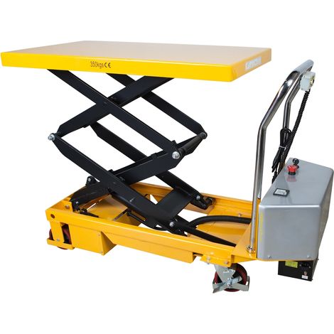 Piattaforma carrellata grande alzata 350 Kg.
