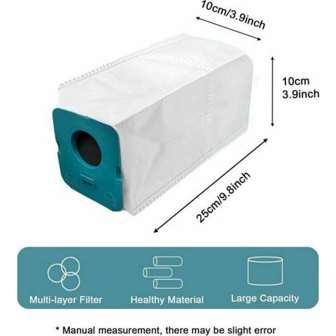 Sacs Aspirateur - Compatible Samsung Bespoke Jet Pro Extra Complete Extra Complete - 4 Pièces (1/4)