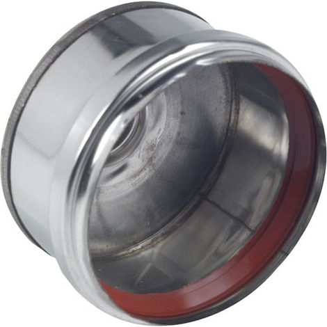Tampon inox 316 4/10 Ø80 + joint à lèvres