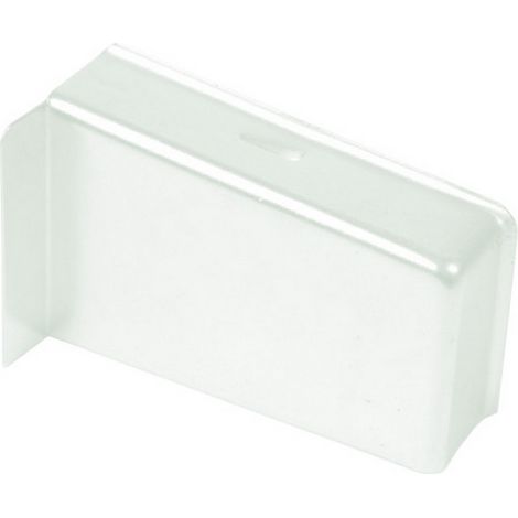 GUSCIO COPERTURA PLASTICA MM 67/43 BIANCO DX. Prezzo per 1 pezzo. (1/2)