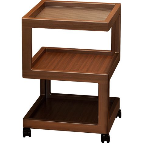 Table de chevet minimaliste et originale pour le salon, table d'appoint pour canapé, étagère de rangement, meuble de chevet mobile pour la chambre à coucher (1/5)