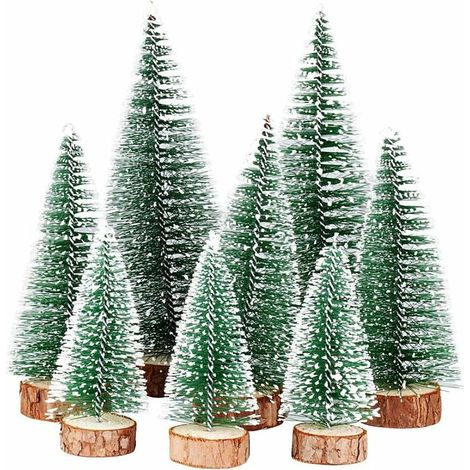 Mini sapin de Noël artificiel, sapin miniature pour l'intérieur, décoration de table
