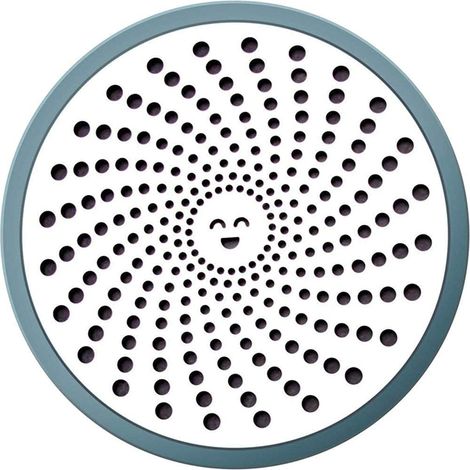 1 bouchon de vidange de douche, attrape-cheveux, bonne prise en main, facile à nettoyer, filtre à cheveux en maille en acier inoxydable (1/5)