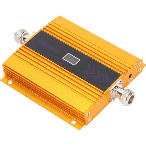 Répéteur de signal pour téléphone portable, amplificateur de signal pour téléphone portable avec connecteur femelle N, AC110240V (prise UE) (1/5)