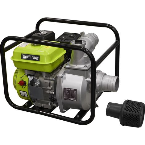 Sealey PWP80 Petrol Powered Water Pump 80mm 6.15hp 4-Stroke Engine (1/2)