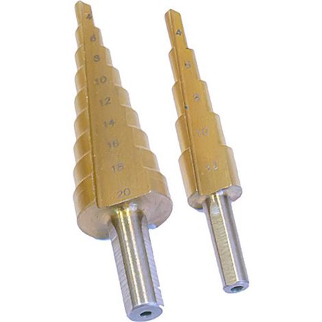 Foret élargisseur 4-12 mm et 4-20mm X 2 - AUTOBEST