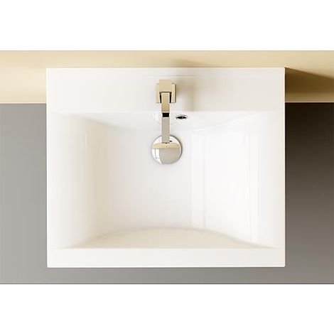 Ensemble de meubles de salle de bains ENNA série MAB anthracite mat largeur 600mm (1/4)