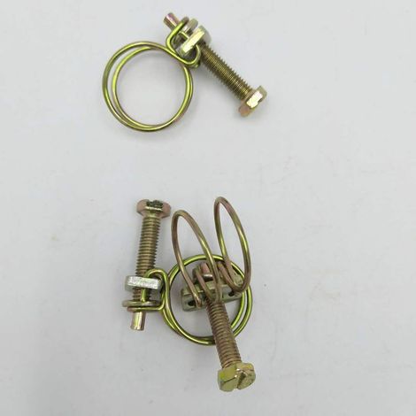 Stainless steel hose clamps, fuel line fasteners and other hose fixings (5 pieces)