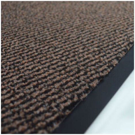 Tapis pour porte d'entrée - Marron - 60 x 90 cm