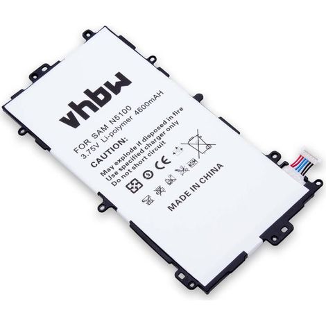 vhbw Akku Ersatz für Samsung SP3770E1H für Notebook (4600 mAh, 3,7 V, Li-Polymer)