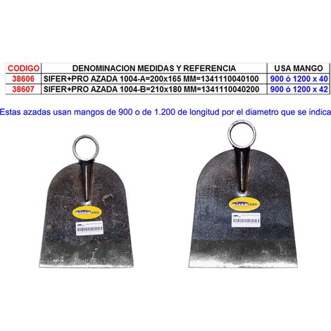 SIFER PRO AZADA 1004 A200x165 MM1341110040100