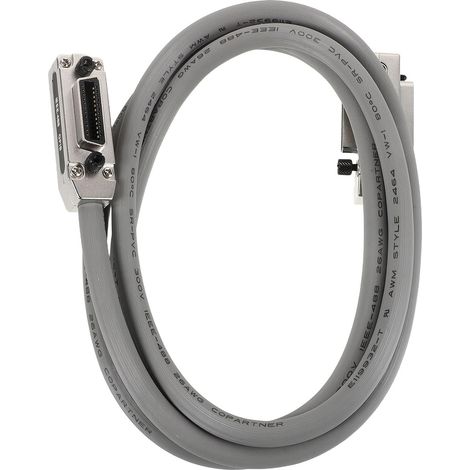 Adaptateur de Câble Ieee-488 avec eur Métallique, Interface 24 Broches, Alliage et Plastique, Compatible avec Analyseurs de Fréquences, Transfert de Données Haute Vitesse, (1/5)