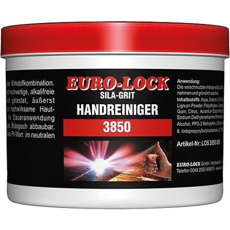 Sila Grit Nettoyant de mains EURO-LOCK LOS 3850 bôite 500g