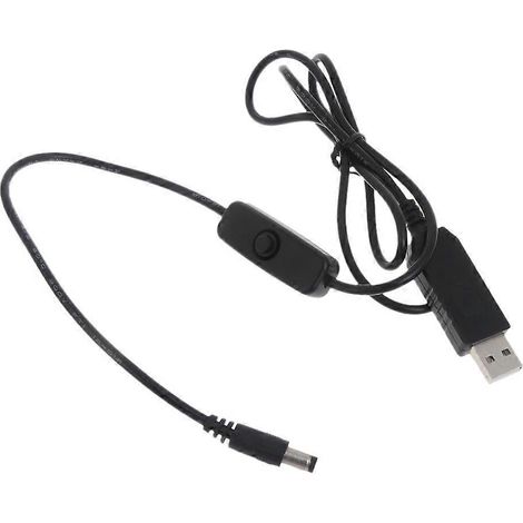 Convertisseur USB 5V vers 9V 2A - Transformateur élévateur de tension pour interrupteur de ligne DC (1/4)