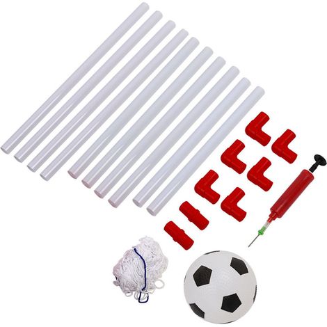 But de football mini intérieur extérieur filet but enfant avec ballon et pompe kit sport jouet garçon (1/5)