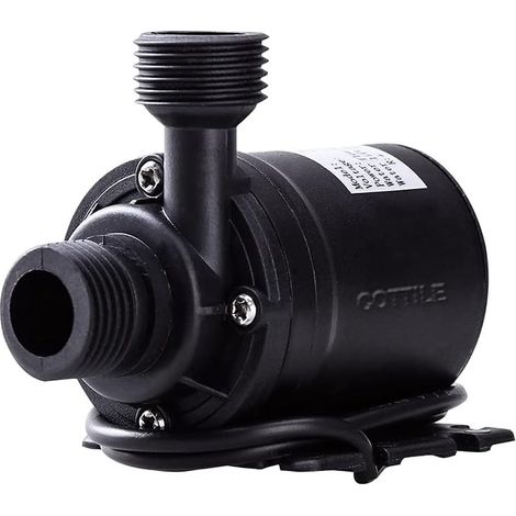 DC 12V 800L / H 5M Pompe à Eau Submersible sans balais pour système de Circulation d'eau système de Circulation Solaire (1/5)