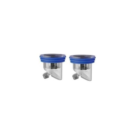 Set di 2 tappi per lavello, tappi di scarico per lavello da appoggio, filtro per lavabo, per cucina, bagno, scarico lavatrice - Crezuo