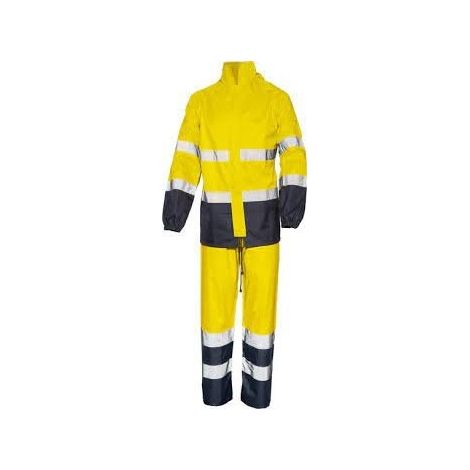 IMPERMEABLE ALTA VISIVILIDAD AZUL MARINO 01800 T-XXL - STARTER