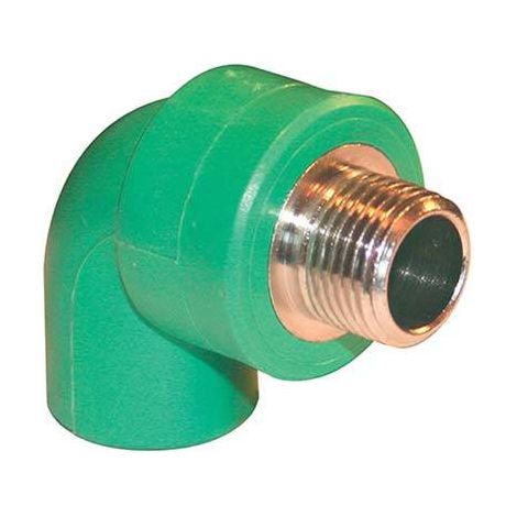 GOMITO PPR A SALDARE 90° FILETTO MASCHIO